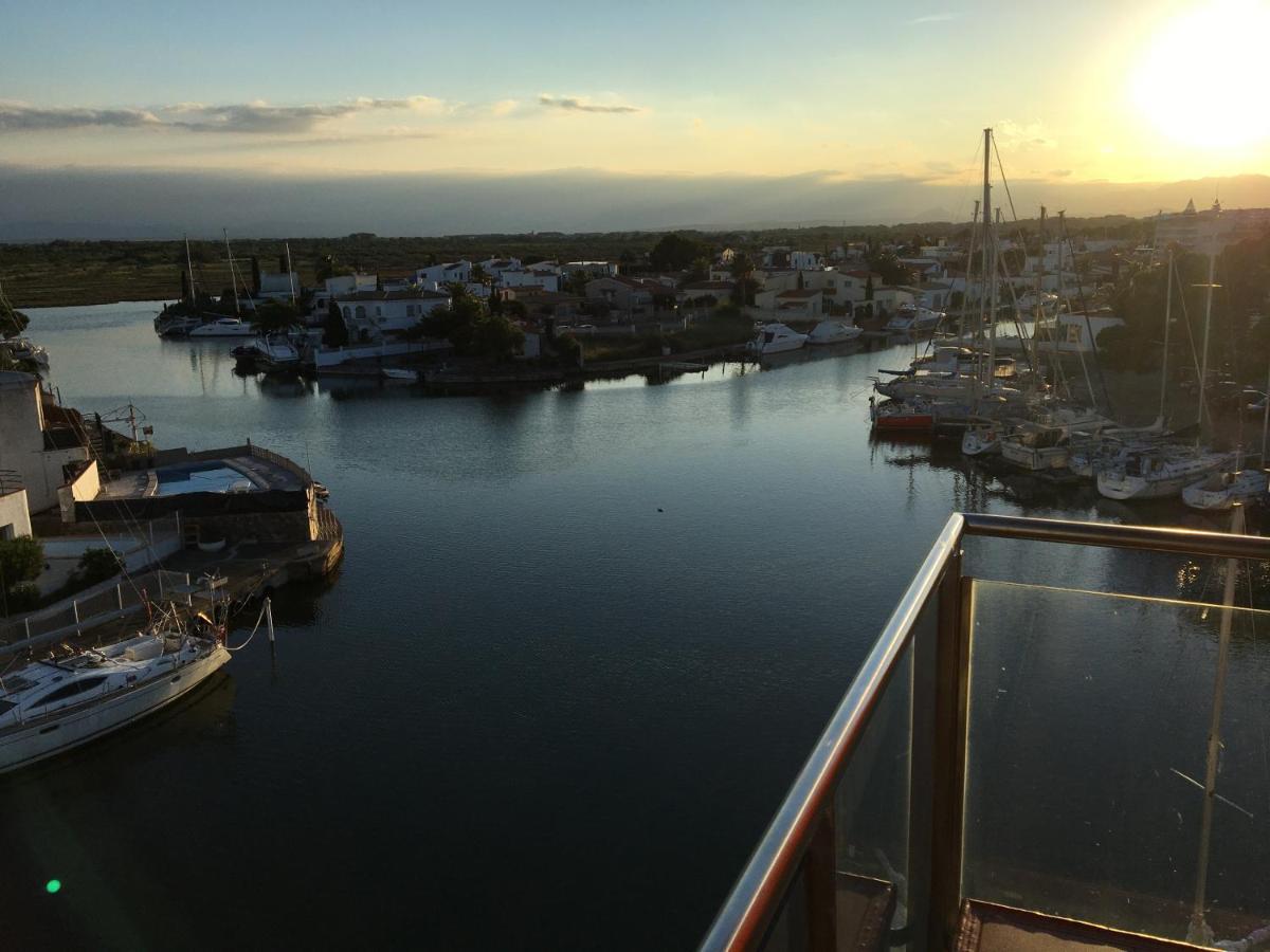 Vue Panoramique Sur La Mediterrannee, Appartement Sur Canal & Proche Plage ロザス エクステリア 写真