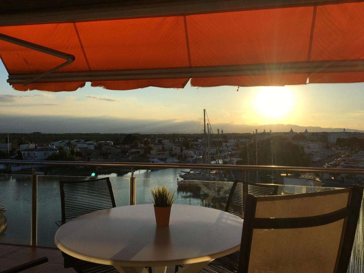 Vue Panoramique Sur La Mediterrannee, Appartement Sur Canal & Proche Plage ロザス エクステリア 写真
