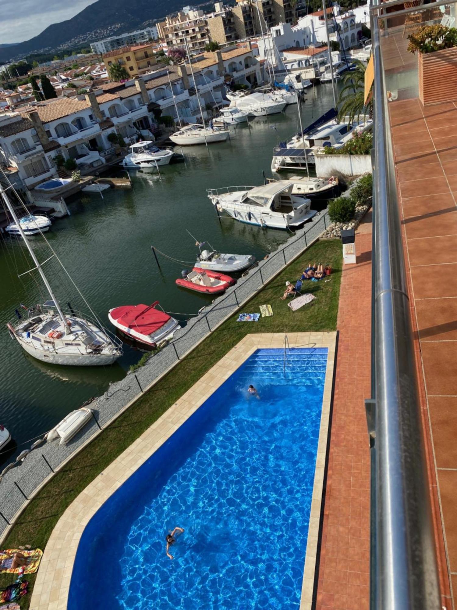 Vue Panoramique Sur La Mediterrannee, Appartement Sur Canal & Proche Plage ロザス エクステリア 写真
