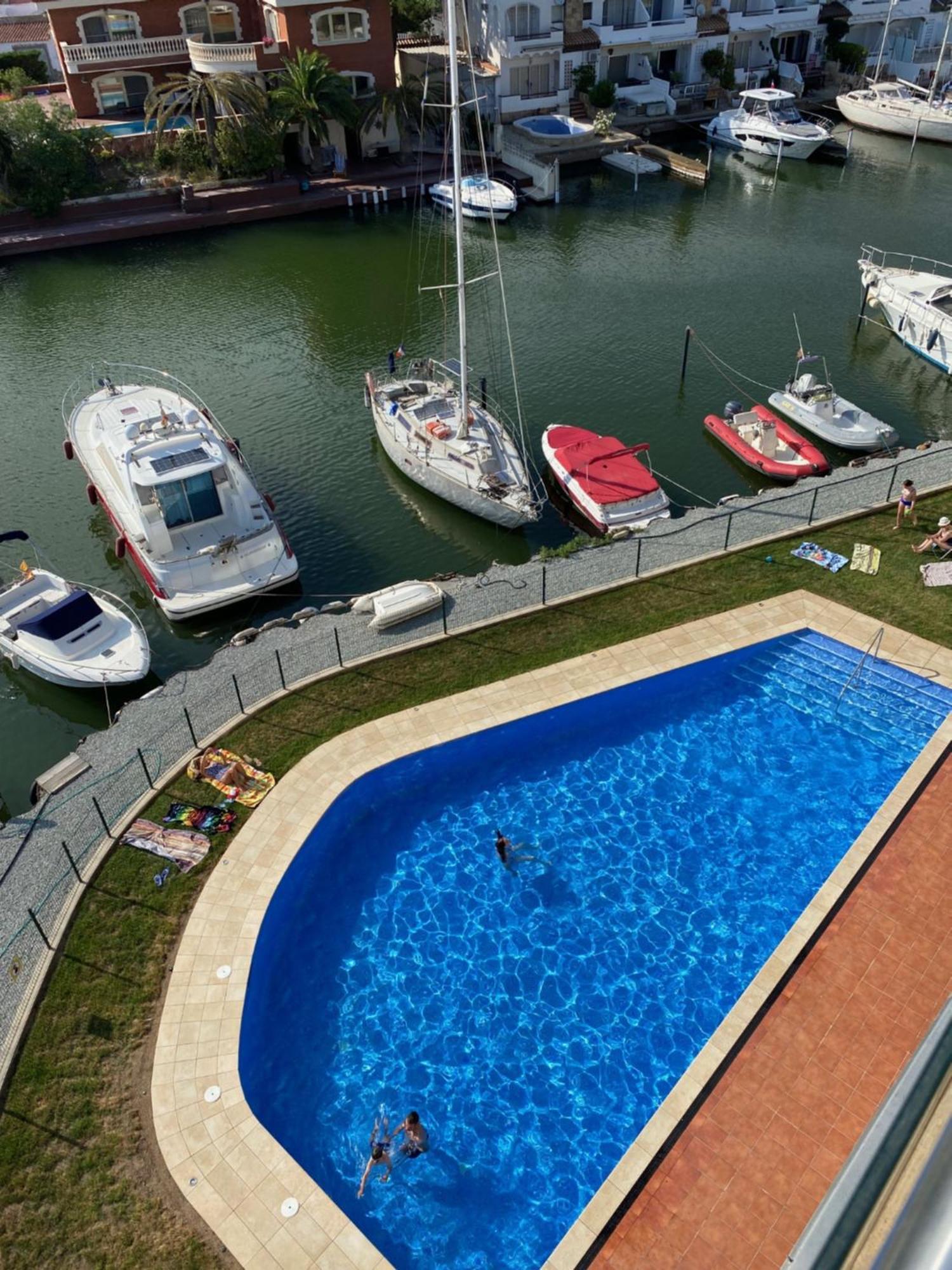 Vue Panoramique Sur La Mediterrannee, Appartement Sur Canal & Proche Plage ロザス エクステリア 写真