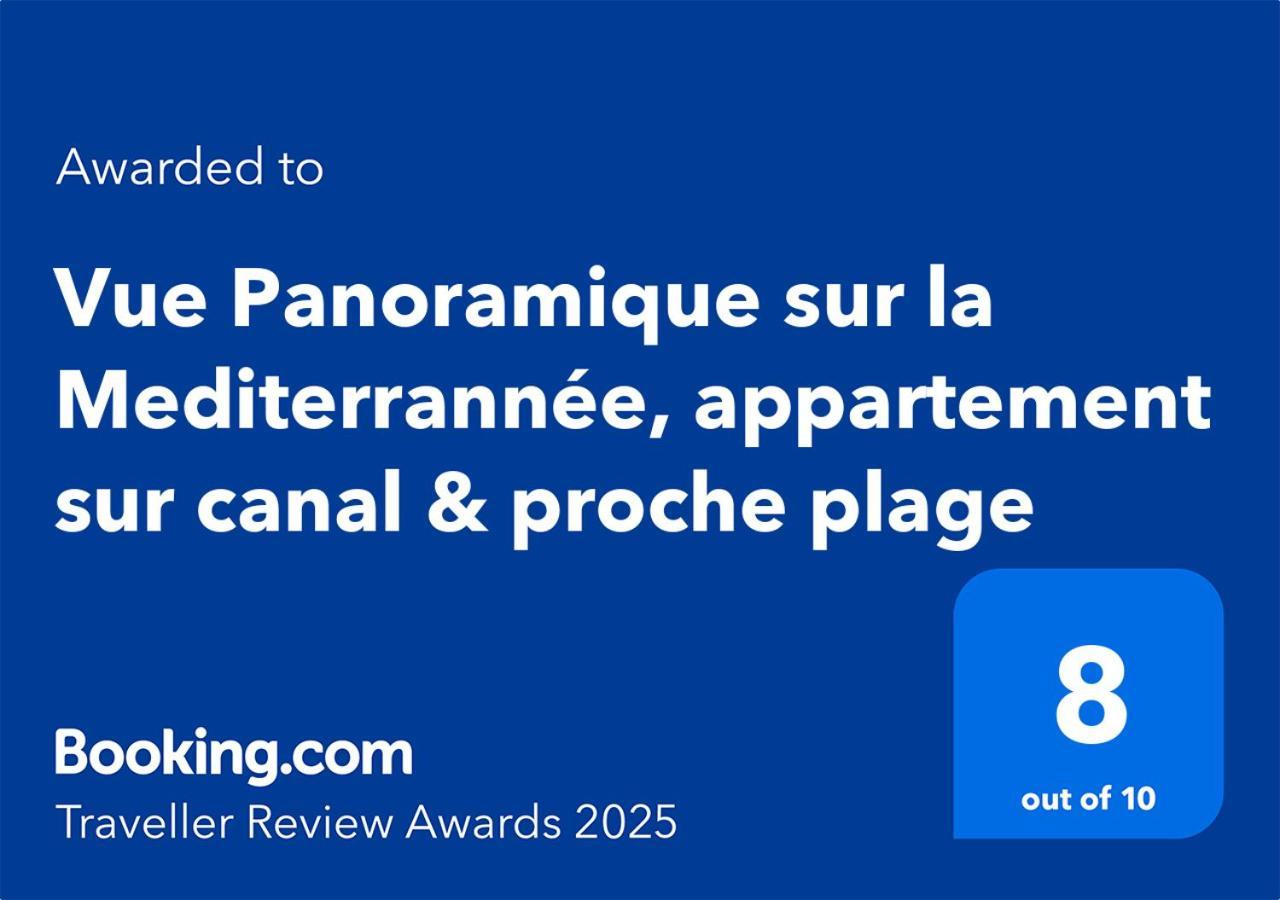 Vue Panoramique Sur La Mediterrannee, Appartement Sur Canal & Proche Plage ロザス エクステリア 写真